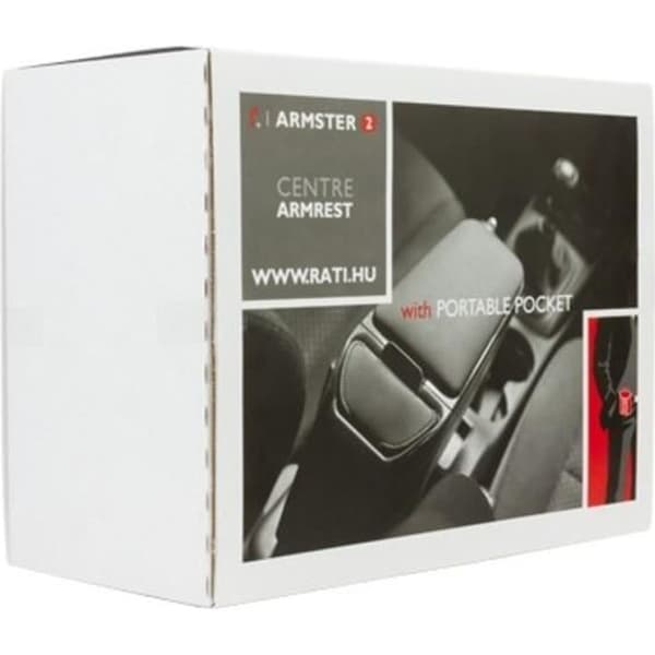 Armstöd Peugeot 308 2007-2013 Armster Svart
