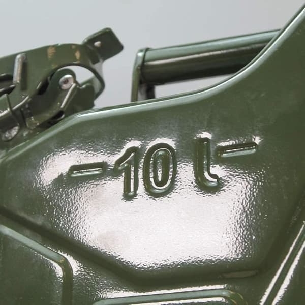 Faithfull Metal jerryburk GS TUV certifierad Grön 10 l - FAIAUJERRY10
