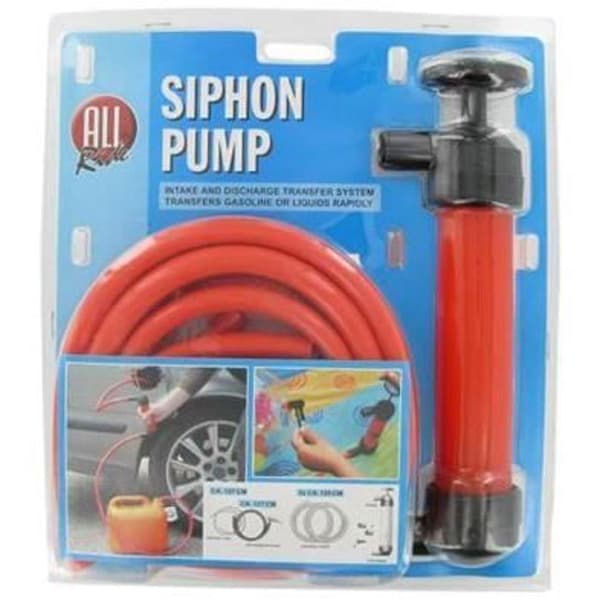 Siphonpump - Ej specificerad - Snabb överföring - Adaptorer ingår - Ballonguppblåsning - Vätskor och gaser