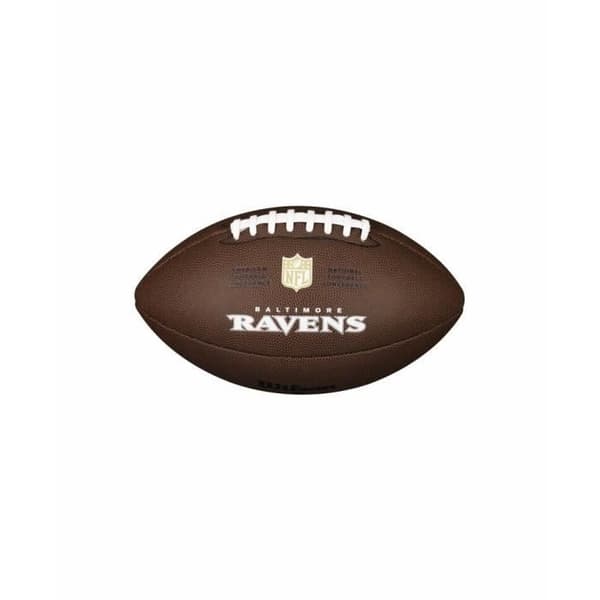 Wilson Ravens NFL licensierad boll - mörkbrun - storlek 9