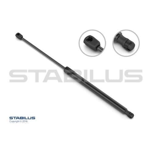 1 Bakluckahydraulikcylinder, STABILUS 630021 // LIFT-O-MAT® passar till VW