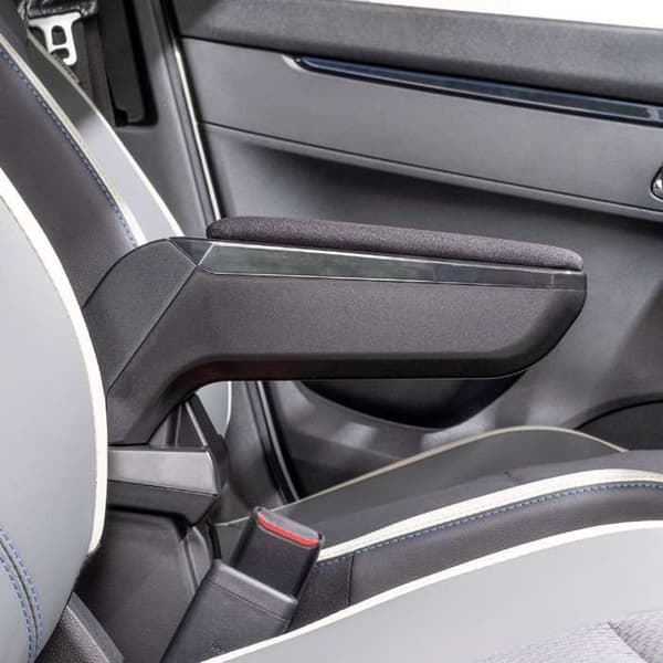 Accoudoir - RATI - ARMSTER S - Renault Clio 2019 - Svart - Tyg - Bekväm