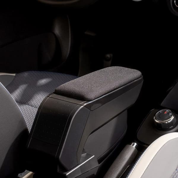 Accoudoir - RATI - ARMSTER S - Renault Clio 2019 - Svart - Tyg - Bekväm