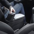 Miniatyrbild 5 av 6: RATI ARMSTER 2 Armstöd DACIA SPRING 2021-2024 [svart, veganskt läder]