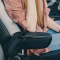 Miniatyrbild 6 av 6: RATI ARMSTER 2 Armstöd DACIA SPRING 2021-2024 [svart, veganskt läder]