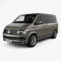 Miniatyrbild 11 av 11: Sätesöverdrag 100% standard VW Transporter T5 T6 2003-2022 9 personer B