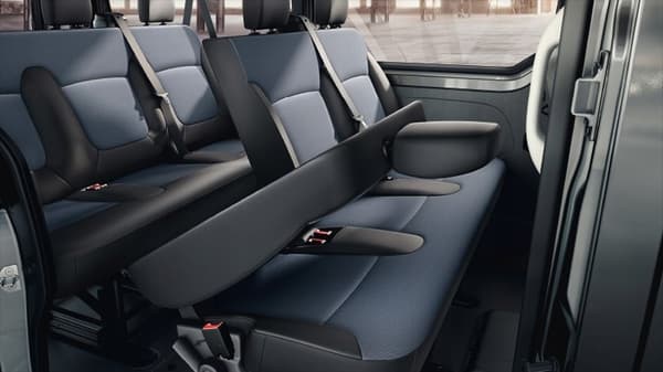 Sätesöverdrag 100% standard VW Transporter T5 T6 2003-2022 9 personer B