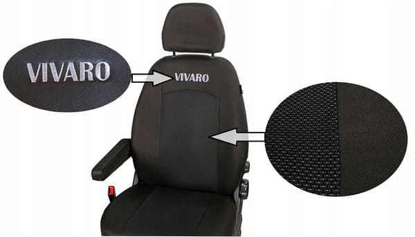 ÖVERDRAG måttbeställda OPEL VIVARO A 2001-2014