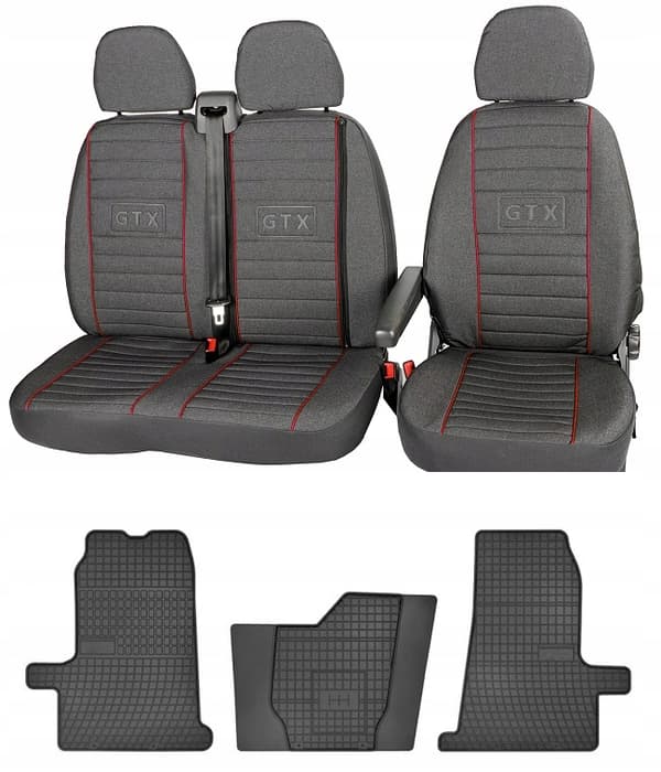 Sæt med måtter og betræk FORD TRANSIT MK6 2000-06