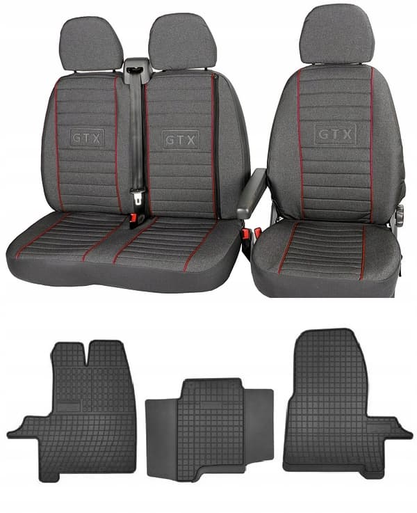Sæt med måtter og betræk FORD TRANSIT Mk8 2013-2025