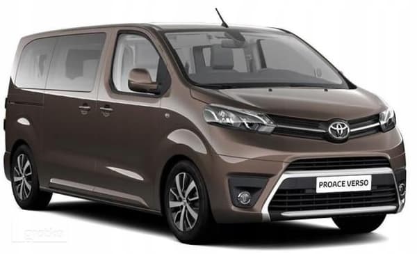 Toyota ProAce Verso 2016- 9-personers sätesöverdrag STANDARD