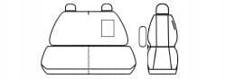 FORD TRANSIT Mk8 2013-2025 SKYDD måttbeställda