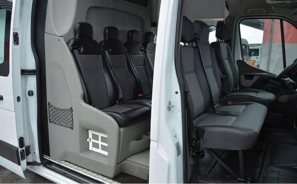 NISSAN NV400 SKYDDAR 2010-2024 CREW CAB 7 personer
