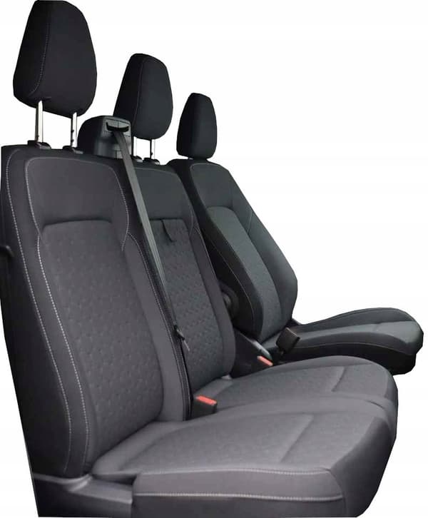 NYA FORD TRANSIT CUSTOM från 2024 - 100 % skräddarsydda överdrag + bord