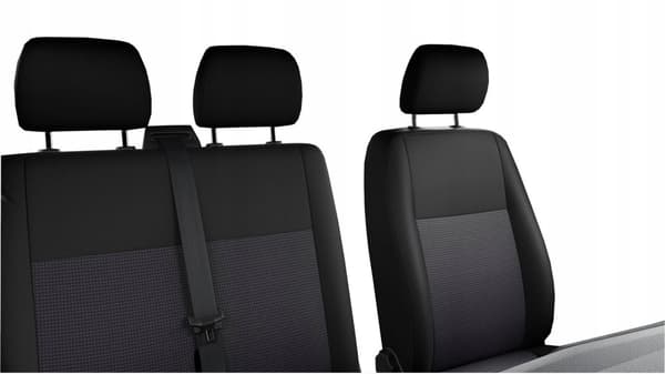 Sätesöverdrag VW Transporter T5 6 personer DOKA 2003-2015