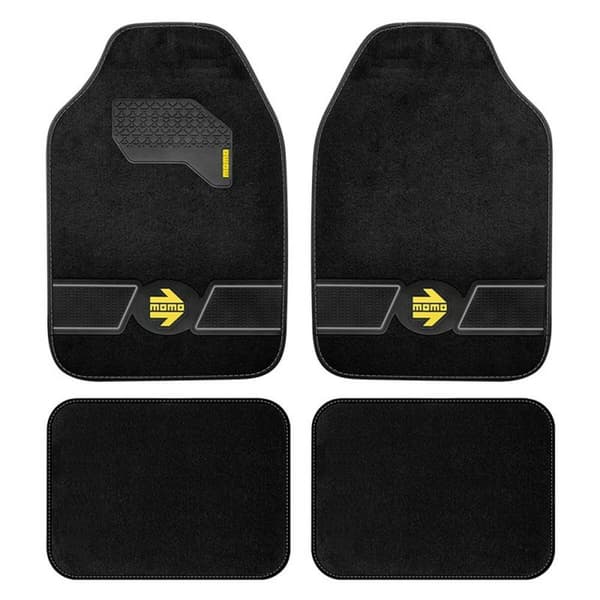Set med bilgolvmattor MOMO MOMLCM4FUBG Universal 4 Delar