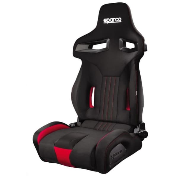 Racing-säte Sparco R333 Bil Svart Röd