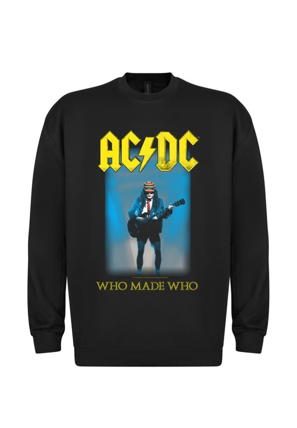 AC/DC Who Made Who Sweatshirt Sort Medium