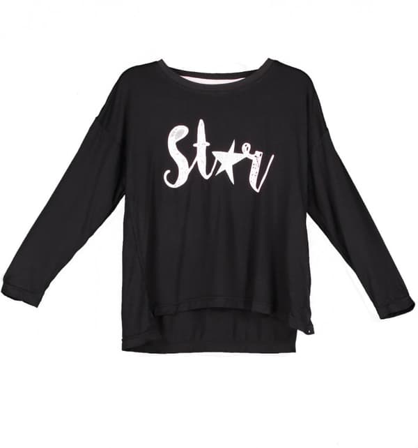 Top stjerne Sort 98/104