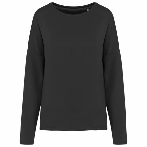 Kariban Kvinnor/Damer överdimensionerad tröja Black S/M