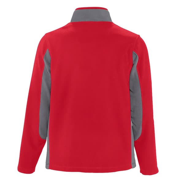 SOLS Mens Nordic Full Zip Contrast Fleece Jacket