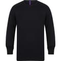Pikkukuva 1 / 5: Henbury Mens Crew Neck 12 Gauge Fine Knit Jumper / Sweatshirt