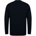 Pikkukuva 2 / 5: Henbury Mens Crew Neck 12 Gauge Fine Knit Jumper / Sweatshirt