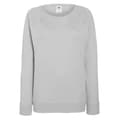 Miniatyrbillede 1 af 3: Fruit of the Loom Letvægts Raglan Sweatshirt til damer (240 GSM)
