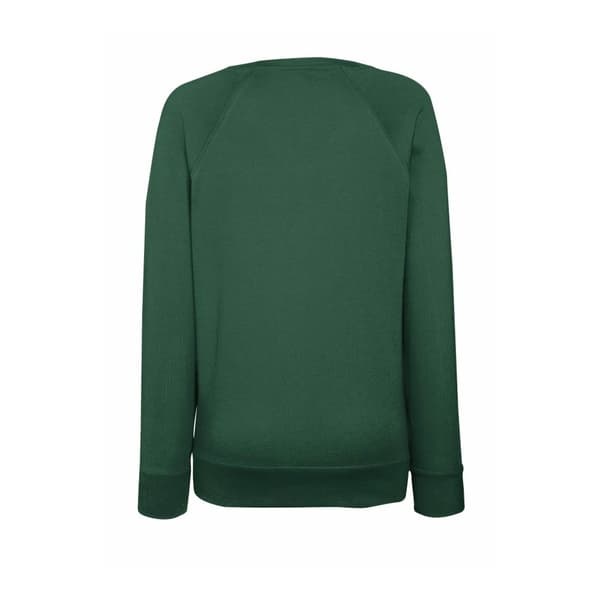 Fruit of the Loom Letvægts Raglan Sweatshirt til damer (240 GSM)