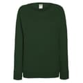 Miniatyrbillede 1 af 2: Fruit of the Loom Letvægts Raglan Sweatshirt til damer (240 GSM)