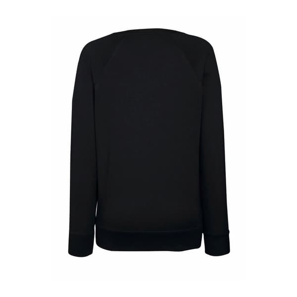 Fruit of the Loom Letvægts Raglan Sweatshirt til damer (240 GSM)