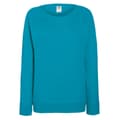 Miniatyrbillede 1 af 3: Fruit of the Loom Letvægts Raglan Sweatshirt til damer (240 GSM)