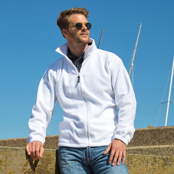 Result Herre Full Zip Active Fleece Anti Pilling jakke