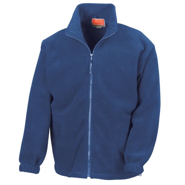 Result Herre Full Zip Active Fleece Anti Pilling jakke