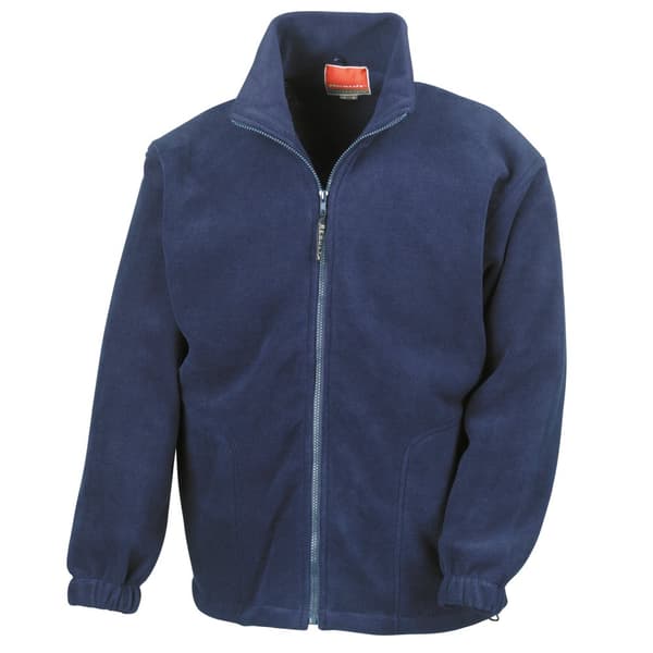 Result Herre Full Zip Active Fleece Anti Pilling jakke