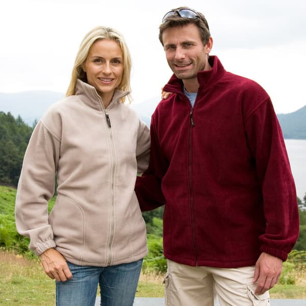 Result Herre Full Zip Active Fleece Anti Pilling jakke