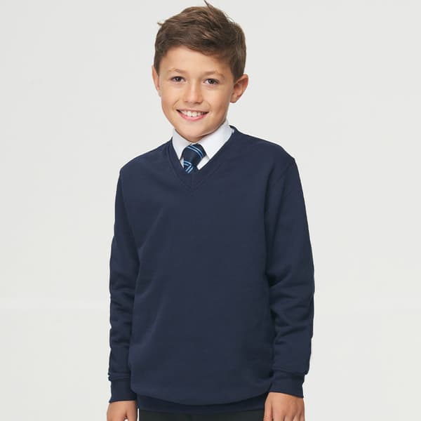 AWDis Academy Childrens/Kids Junior V Neck School Jumper/Sweatshirt