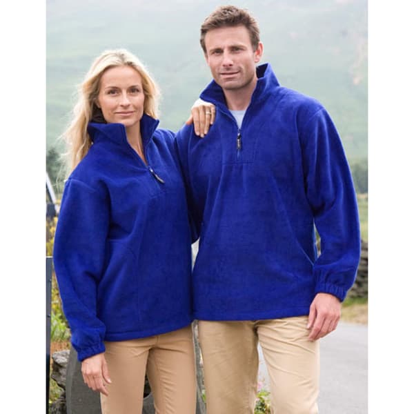 Result Unlined Active 1/4 Zip Anti-Pilling Fleece Top