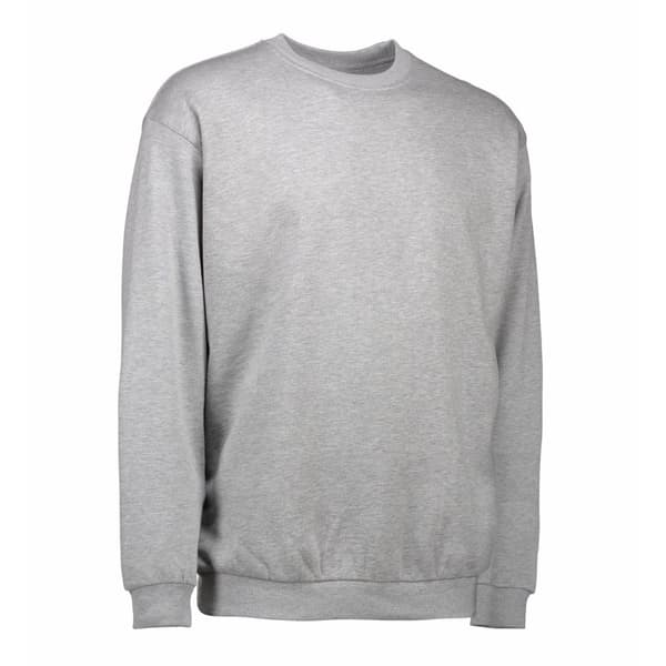 ID Unisex Classic Loose Fitting Round Neck Sweatshirt