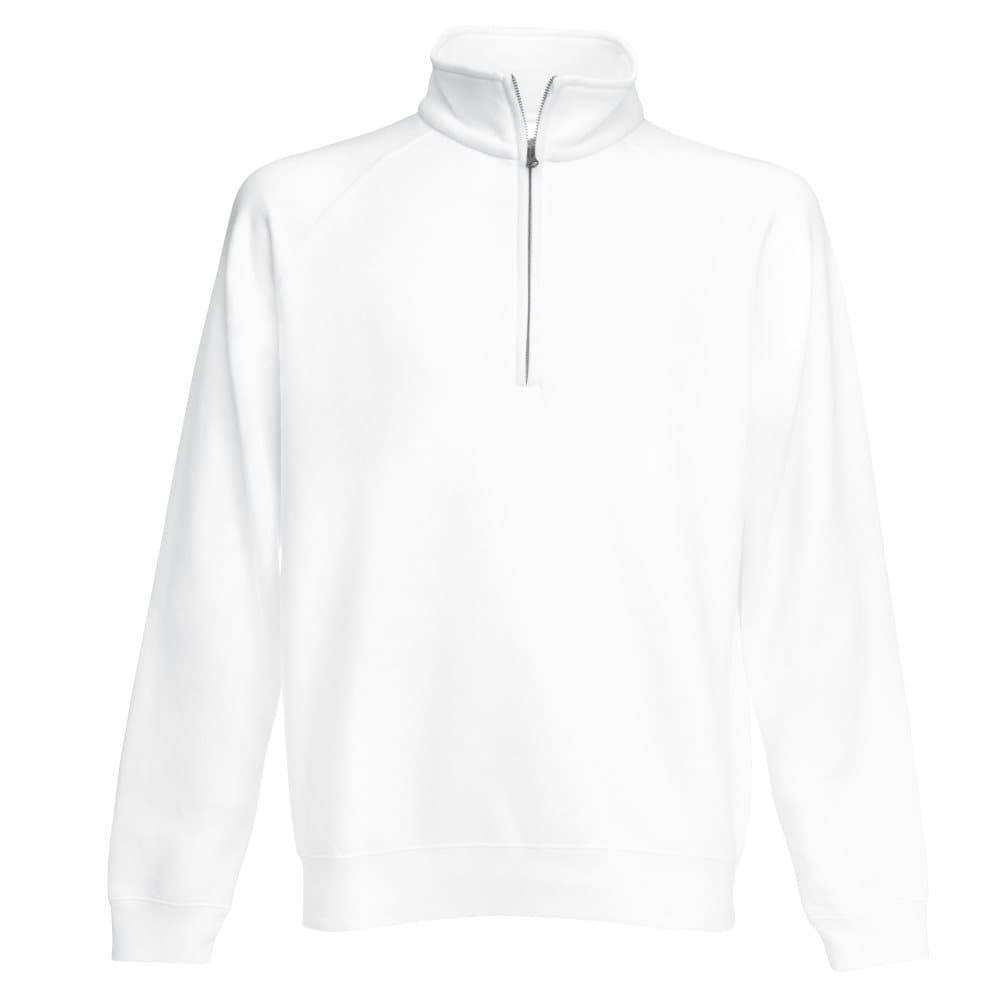 Fruit of the Loom Sweatshirt med dragkedja för män