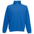 Miniatyrbilde 1 av 3: Fruit Of The Loom Mens Zip Neck Sweatshirt