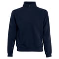 Miniatyrbilde 1 av 2: Fruit Of The Loom Mens Zip Neck Sweatshirt