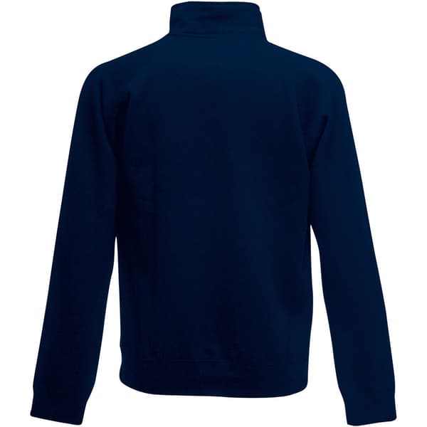 Fruit Of The Loom Mens Zip Neck Sweatshirt