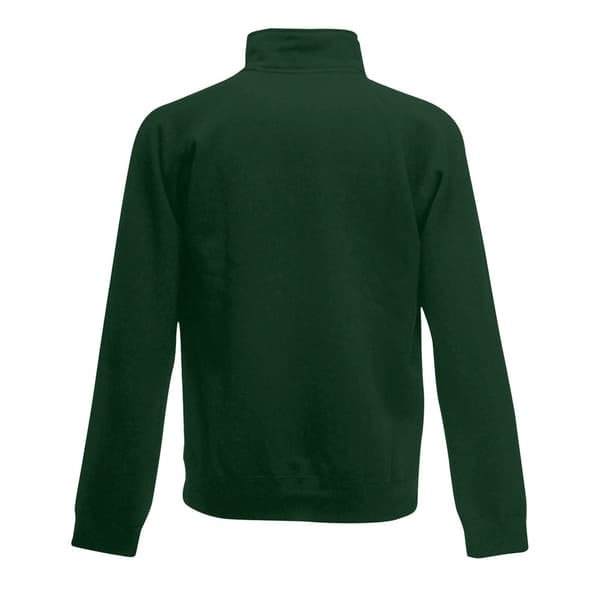 Fruit Of The Loom Mens Zip Neck Sweatshirt