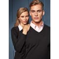 Miniatyrbild 5 av 5: Premier Mens Essential Acrylic V-Neck Sweater för män