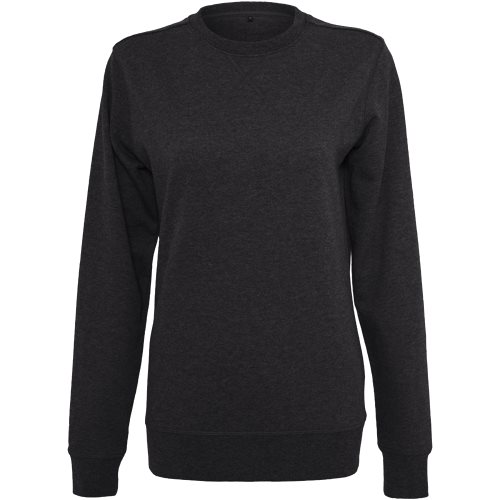 Bild av Build Your Brand Tröja med lätt Crewneck-dam för kvinnor / damer