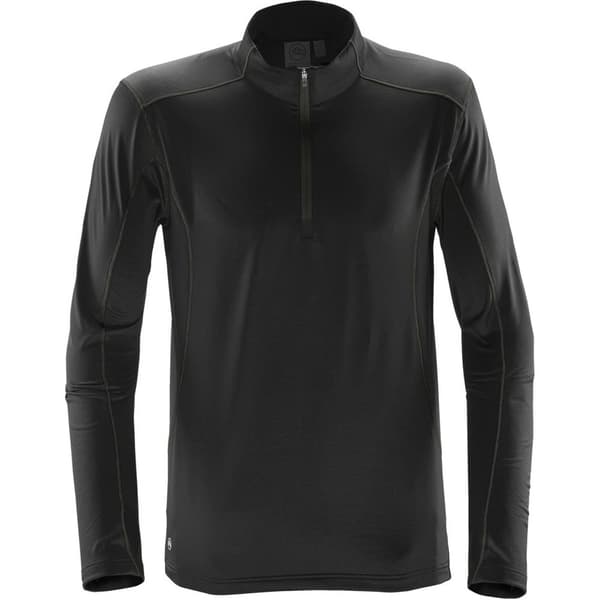 Stormtech Mens Pulse Fleece Pullover Black/Carbon 2XL