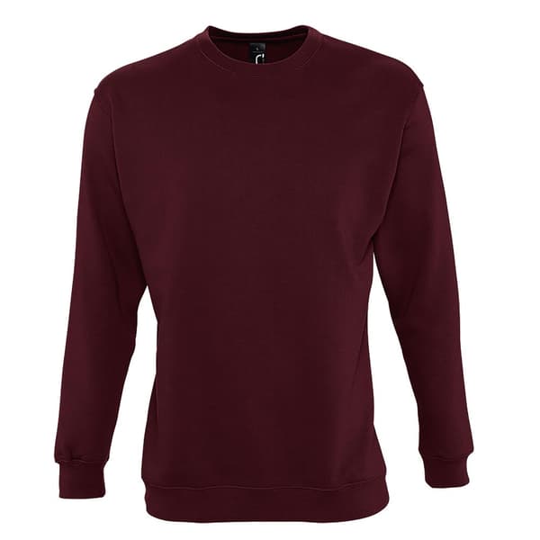 SOLS Unisex Supreme Sweatshirt Burgundy 3XL