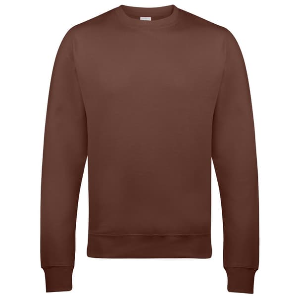 AWDis Just Hoods AWDis Unisex Crew Neck Plain Sweatshirt (280 GSM)