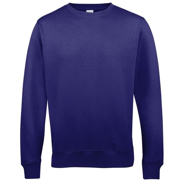 Awdis Just Hoods AWDis Unisex Crew Neck Plain Sweatshirt (280 GSM)